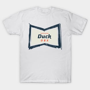 Duck, NC Summertime Vacationing Bowtie Sign T-Shirt